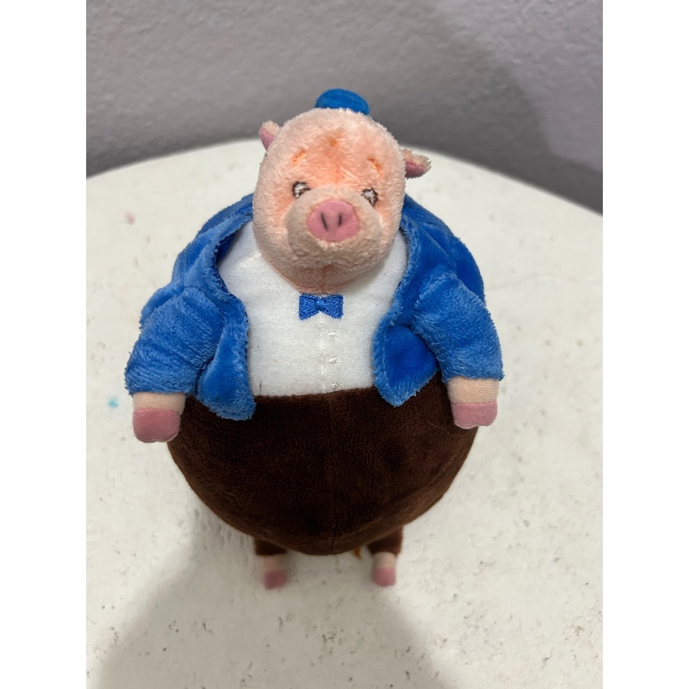 Disney Store Chicken Little Runt of the Litter Mini Bean Bag Plush Pig